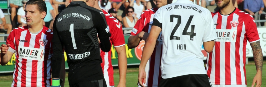 Regionalliga Bayern Buchbach im Derby bei 1860 Rosenheim