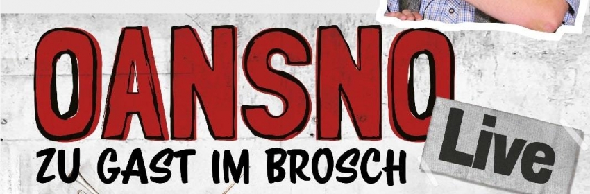 Foeckis Talk LIVE mit Oansno im Cafe Brosch in Waldkraiburg