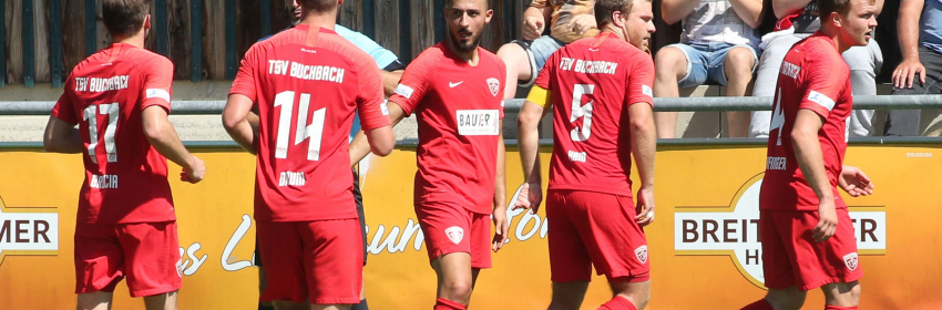 Fussball Regionalliga Bayern Derbytime in der SMR Arena Buchbach gegen Wacker