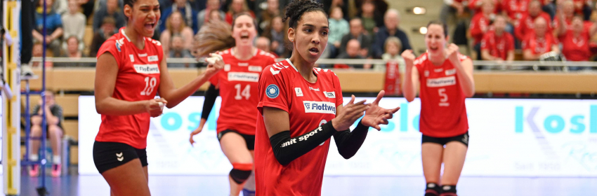 Volleyball Bundesliga Rote Raben mit Heimspiel gegen Muenster