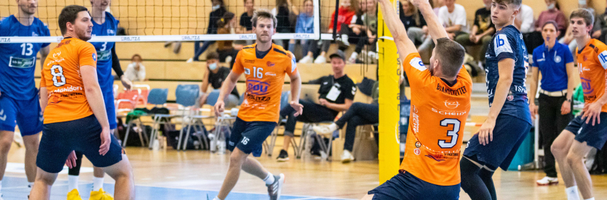 Zweite Volleyball Bundesliga Herren Muehldorf verliert gegen Freiburg